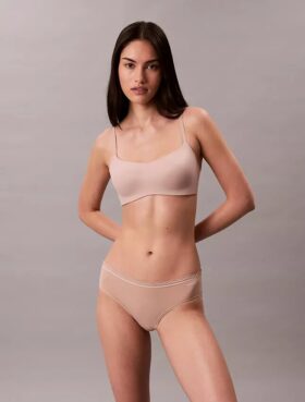Microfiber Stretch with Lace Hipster