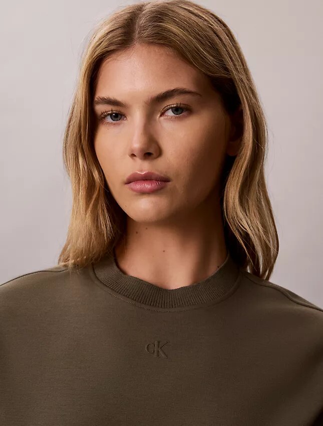 Μίνι φόρεμα φούτερ με Monogram Μίνι φόρεμα φούτερ με Monogram