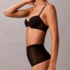 Μινιμαλιστικό Thong με πλέγμα και ψηλή μέση Μινιμαλιστικό Thong με πλέγμα και ψηλή μέση