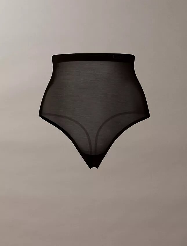 Μινιμαλιστικό Thong με πλέγμα και ψηλή μέση Μινιμαλιστικό Thong με πλέγμα και ψηλή μέση