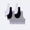 Modern Cotton Bralette για κορίτσια, σε συσκευασία των 3 τεμαχίων Modern Cotton Bralette για κορίτσια, σε συσκευασία των 3 τεμαχίων