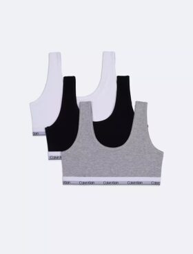 Modern Cotton Bralette για κορίτσια, σε συσκευασία των 3 τεμαχίων