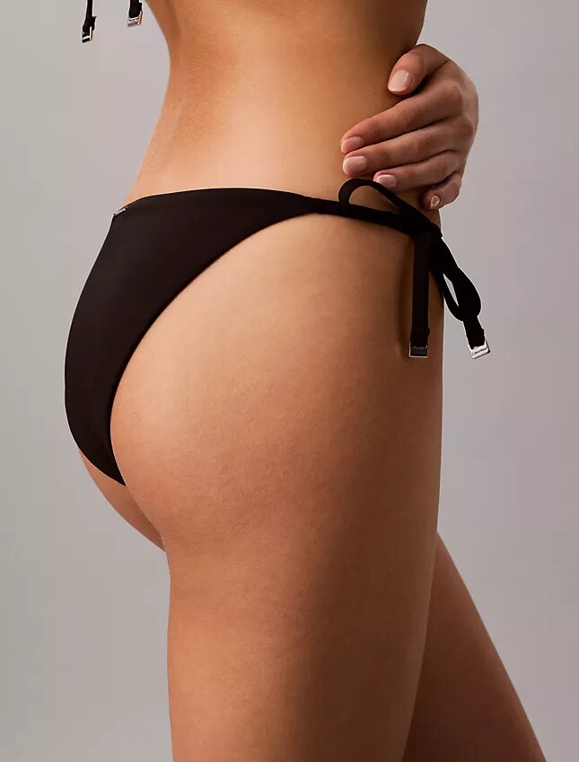 Μονόχρωμο Bikini με δέσιμο στα πλάγια Κάτω μέρη Μονόχρωμο Bikini με δέσιμο στα πλάγια Κάτω μέρη