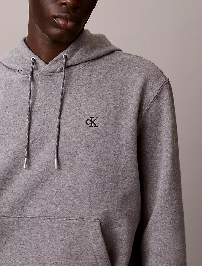 Monogram Φούτερ με κουκούλα και χαλαρή γραμμή Monogram Φούτερ με κουκούλα και χαλαρή γραμμή