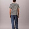 Monogram T-shirt με ρίγες και μονόγραμμα Monogram T-shirt με ρίγες και μονόγραμμα