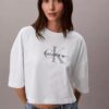 Monologo Κοντό T-shirt με τετράγωνο σιλουέτα