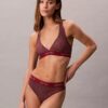 Μοντέρνο Bikini με λογότυπο και πλάτη τύπου racerback Μοντέρνο Bikini με λογότυπο και πλάτη τύπου racerback