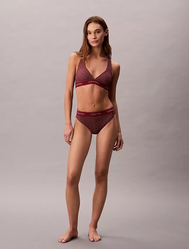 Μοντέρνο Bikini με λογότυπο και πλάτη τύπου racerback Μοντέρνο Bikini με λογότυπο και πλάτη τύπου racerback