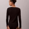 Μπλούζα Henley από Cotton Stretch με ραβδώσεις