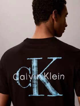 Μπλούζα με γραφικό Brushstroke Monologo