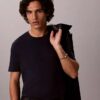 Μπλούζα με στρογγυλό λαιμό από βαμβάκι Supima