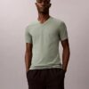 Μπλούζα με V λαιμόκοψη από Cotton Stretch μείγμα βαμβακιού, σε συσκευασία 3 τεμαχίων Μπλούζα με V λαιμόκοψη από Cotton Stretch μείγμα βαμβακιού, σε συσκευασία 3 τεμαχίων