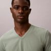 Μπλούζα με V λαιμόκοψη από Cotton Stretch μείγμα βαμβακιού, σε συσκευασία 3 τεμαχίων Μπλούζα με V λαιμόκοψη από Cotton Stretch μείγμα βαμβακιού, σε συσκευασία 3 τεμαχίων