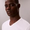 Μπλούζα με V λαιμόκοψη από Cotton Stretch μείγμα βαμβακιού, σε συσκευασία 3 τεμαχίων Μπλούζα με V λαιμόκοψη από Cotton Stretch μείγμα βαμβακιού, σε συσκευασία 3 τεμαχίων