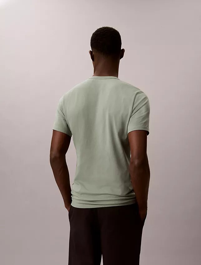 Μπλούζα με V λαιμόκοψη από Cotton Stretch μείγμα βαμβακιού, σε συσκευασία 3 τεμαχίων Μπλούζα με V λαιμόκοψη από Cotton Stretch μείγμα βαμβακιού, σε συσκευασία 3 τεμαχίων