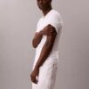 Μπλούζα με V λαιμόκοψη από Cotton Stretch μείγμα βαμβακιού, σε συσκευασία 3 τεμαχίων Μπλούζα με V λαιμόκοψη από Cotton Stretch μείγμα βαμβακιού, σε συσκευασία 3 τεμαχίων