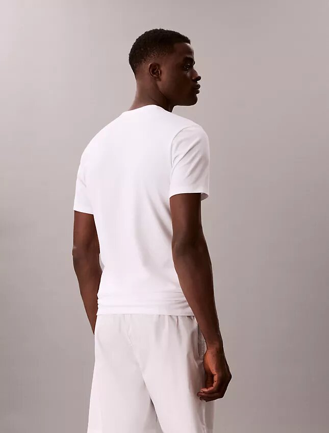 Μπλούζα με V λαιμόκοψη από Cotton Stretch μείγμα βαμβακιού, σε συσκευασία 3 τεμαχίων Μπλούζα με V λαιμόκοψη από Cotton Stretch μείγμα βαμβακιού, σε συσκευασία 3 τεμαχίων