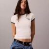 Μπλούζα Slim Ringer με λογότυπο 1989