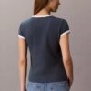 Μπλούζα Slim Ringer με λογότυπο 1989