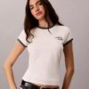 Μπλούζα Slim Ringer με λογότυπο 1989