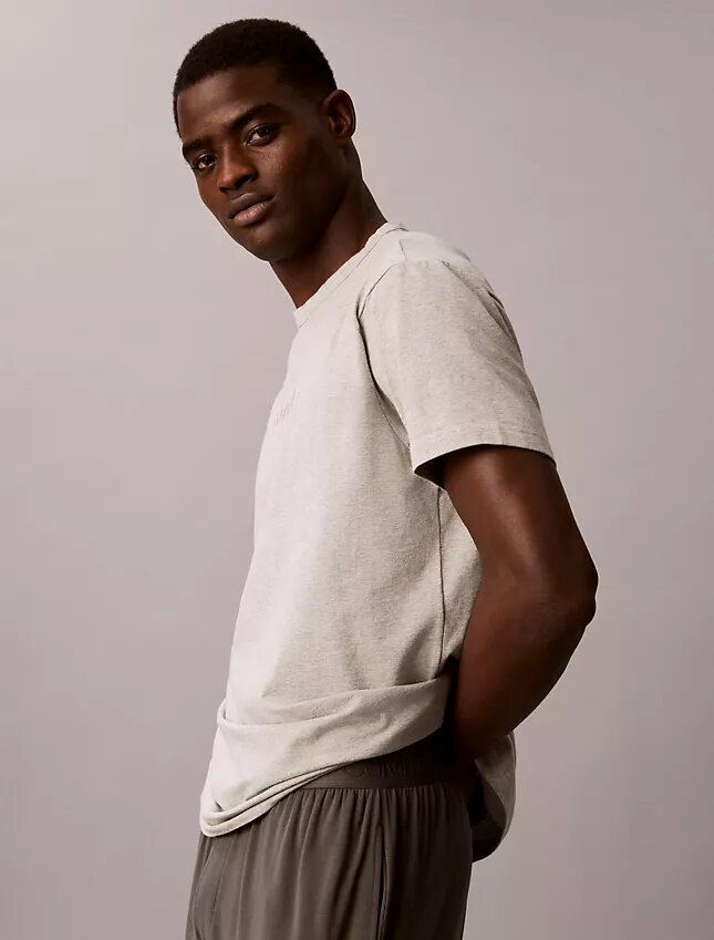 Μπλούζα ύπνου με λογότυπο Calvin Klein Μπλούζα ύπνου με λογότυπο Calvin Klein