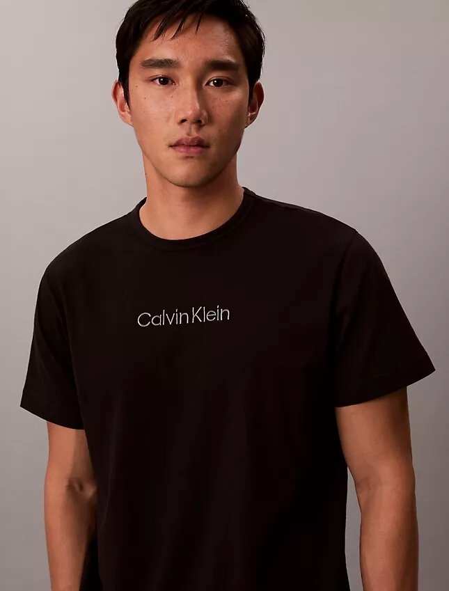 Μπλούζα ύπνου με λογότυπο Calvin Klein Μπλούζα ύπνου με λογότυπο Calvin Klein