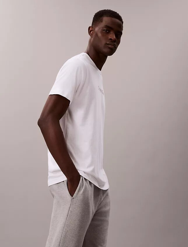 Μπλούζα ύπνου με λογότυπο Calvin Klein Μπλούζα ύπνου με λογότυπο Calvin Klein