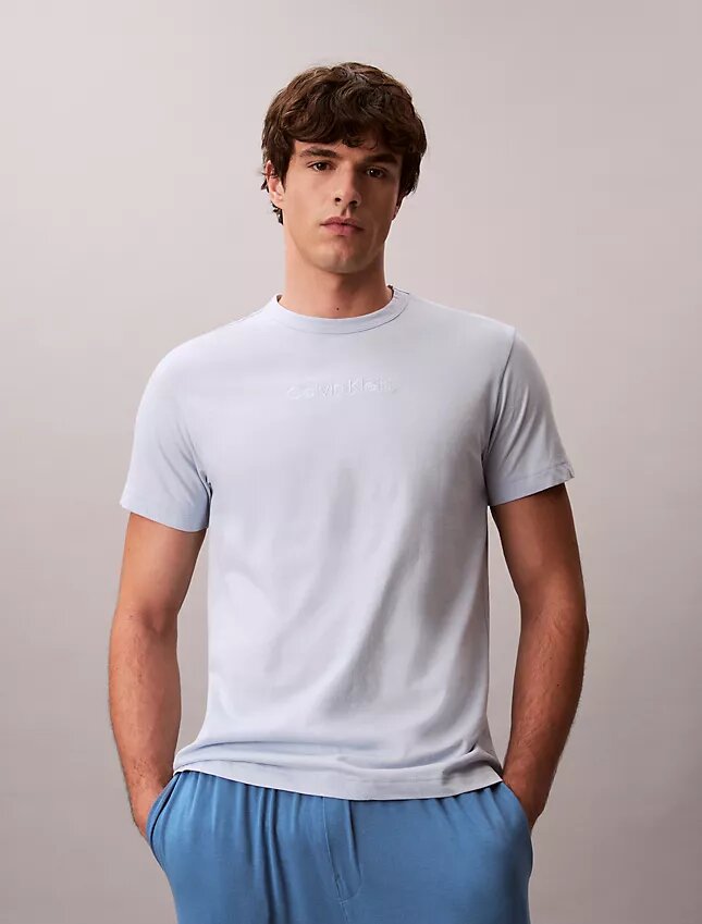 Μπλούζα ύπνου με λογότυπο Calvin Klein Μπλούζα ύπνου με λογότυπο Calvin Klein