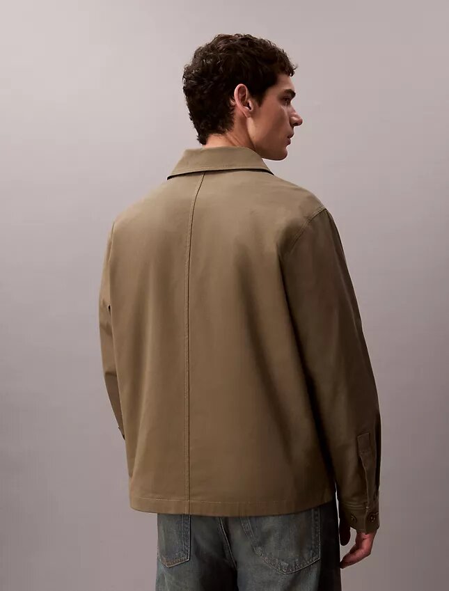 Μπουφάν εργασίας από Cotton Stretch τβίλ Μπουφάν εργασίας από Cotton Stretch τβίλ