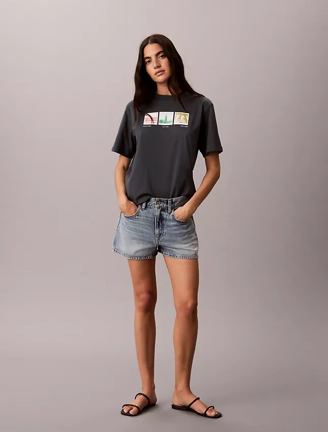 Nyc Photostrip Graphic Boxy T-Shirt Nyc Photostrip Graphic Boxy T-Shirt
