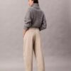 Παντελόνι Barrel από Cotton Stretch τβίλ
