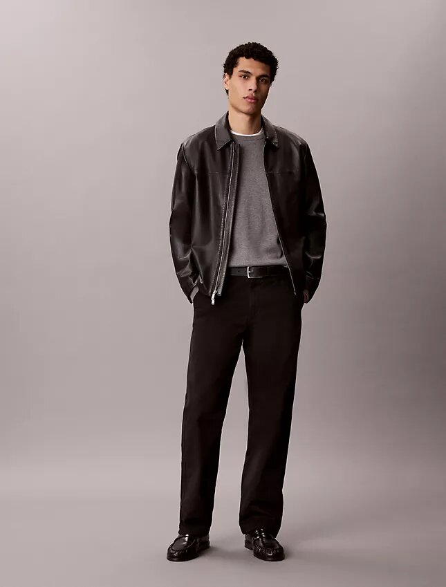 Παντελόνι Chino από Cotton Stretch 90s Straight Παντελόνι Chino από Cotton Stretch 90s Straight