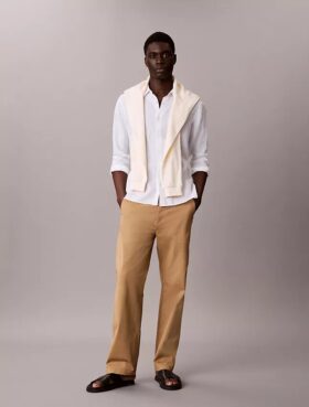 Παντελόνι Chino από Cotton Stretch 90s Straight