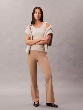 Παντελόνι Ponte Slim Flared