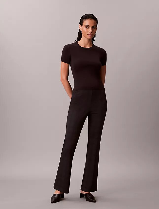 Παντελόνι Ponte Slim Flared Παντελόνι Ponte Slim Flared