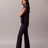 Παντελόνι Ponte Slim Flared Παντελόνι Ponte Slim Flared