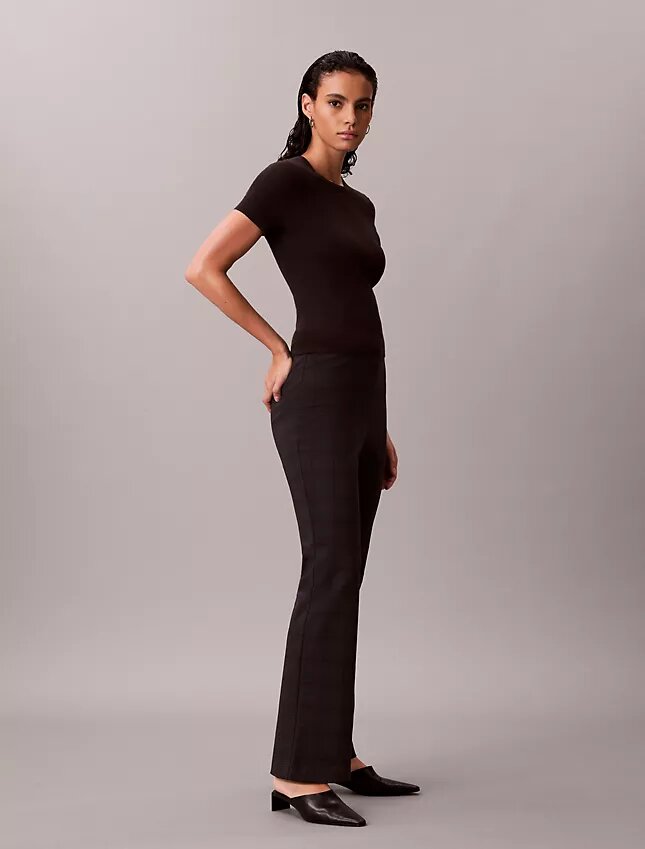 Παντελόνι Ponte Slim Flared Παντελόνι Ponte Slim Flared