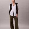 Παντελόνια Cargo από μαλακό twill Παντελόνια Cargo από μαλακό twill