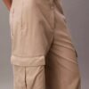 Παντελόνια Cargo από μαλακό twill