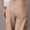 Παντελόνια Cargo από μαλακό twill