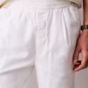 Παντελόνια με πιέτες από μείγμα λινού Παντελόνια με πιέτες από μείγμα λινού