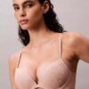 Perfectly Fit Push-Up Plunge Bra με δαντέλα που εφαρμόζει τέλεια