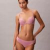 Perfectly Fit Push-Up Plunge Bra με δαντέλα που εφαρμόζει τέλεια