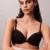 Perfectly Fit Push-Up Plunge Bra με δαντέλα που εφαρμόζει τέλεια