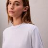 Πλεκτό T-shirt με ψηλό γιακά Πλεκτό T-shirt με ψηλό γιακά