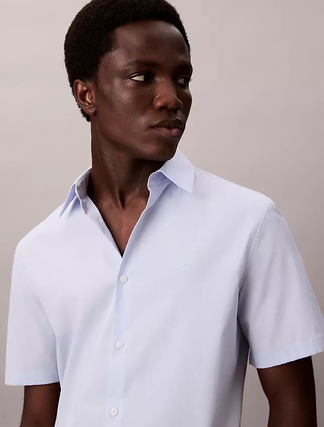 Πουκάμισο από Cotton Stretch με κουμπιά Πουκάμισο από Cotton Stretch με κουμπιά