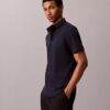 Πουκάμισο από Cotton Stretch με κουμπιά και στενή γραμμή