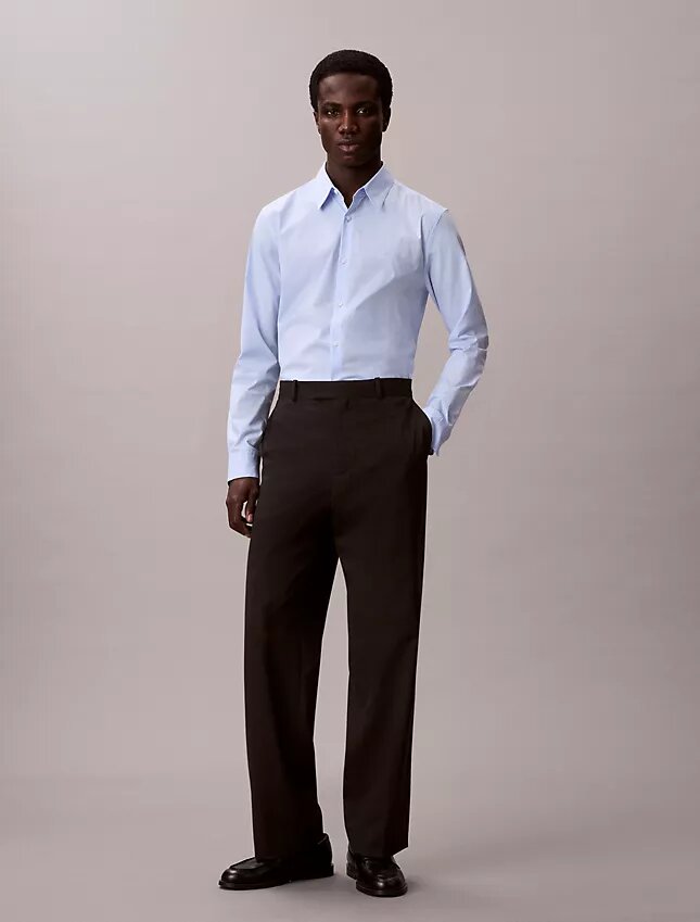 Πουκάμισο με κουμπιά από Cotton Stretch με καρό μοτίβο Πουκάμισο με κουμπιά από Cotton Stretch με καρό μοτίβο