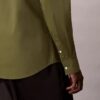 Πουκάμισο με κουμπιά από Cotton Stretch ποπλίν σε στενή γραμμή Πουκάμισο με κουμπιά από Cotton Stretch ποπλίν σε στενή γραμμή