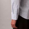 Πουκάμισο με κουμπιά, στενή γραμμή, από Cotton Stretch με καρό μοτίβο